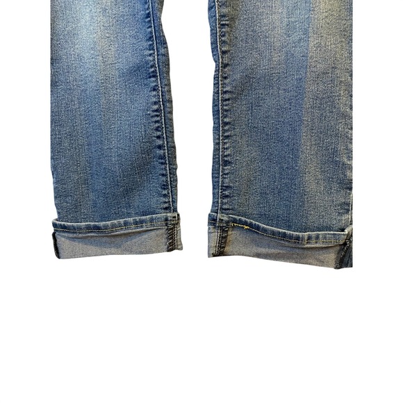 Signature by Levi Strauss Gold Label Mid-Rise Capri Blue Jeans Womens 12 W31 - Picture 3 of 6